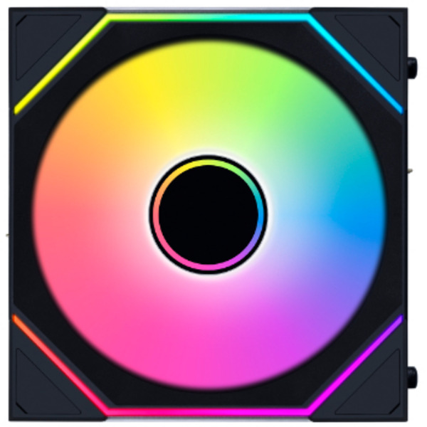 Lian Li UNI FAN SL-INF 120 Wireless, Gehäuselüfter schwarz, 3er Pack inkl. Controller, 120 mm