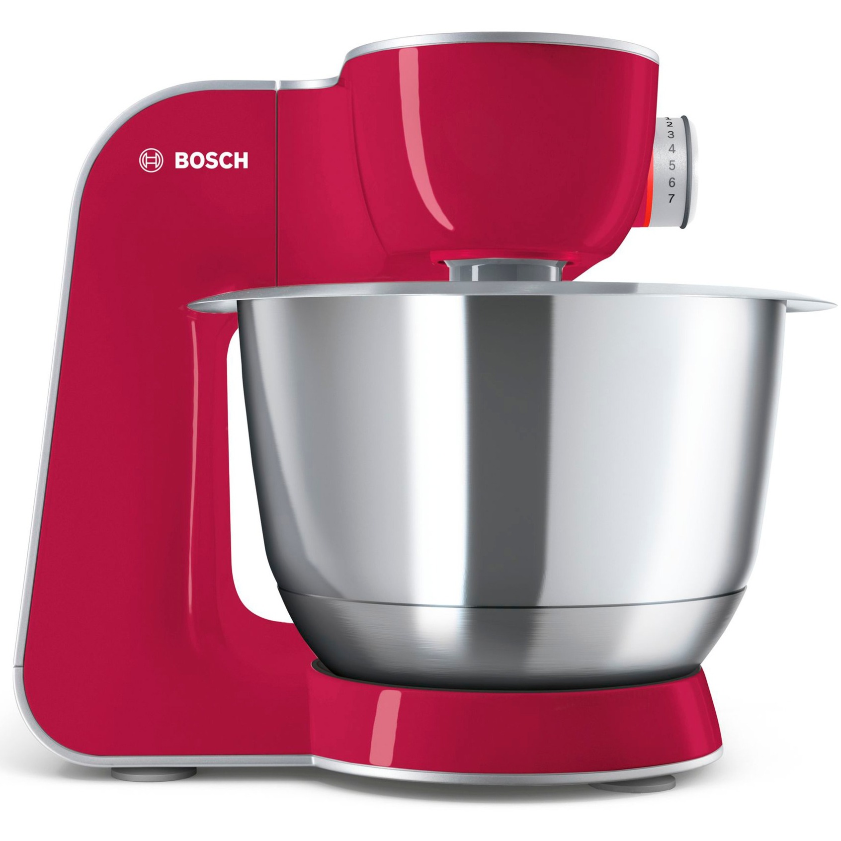 Bosch MUM58420 Küchenmaschine pink/silber, 1.000 Watt, Serie 4