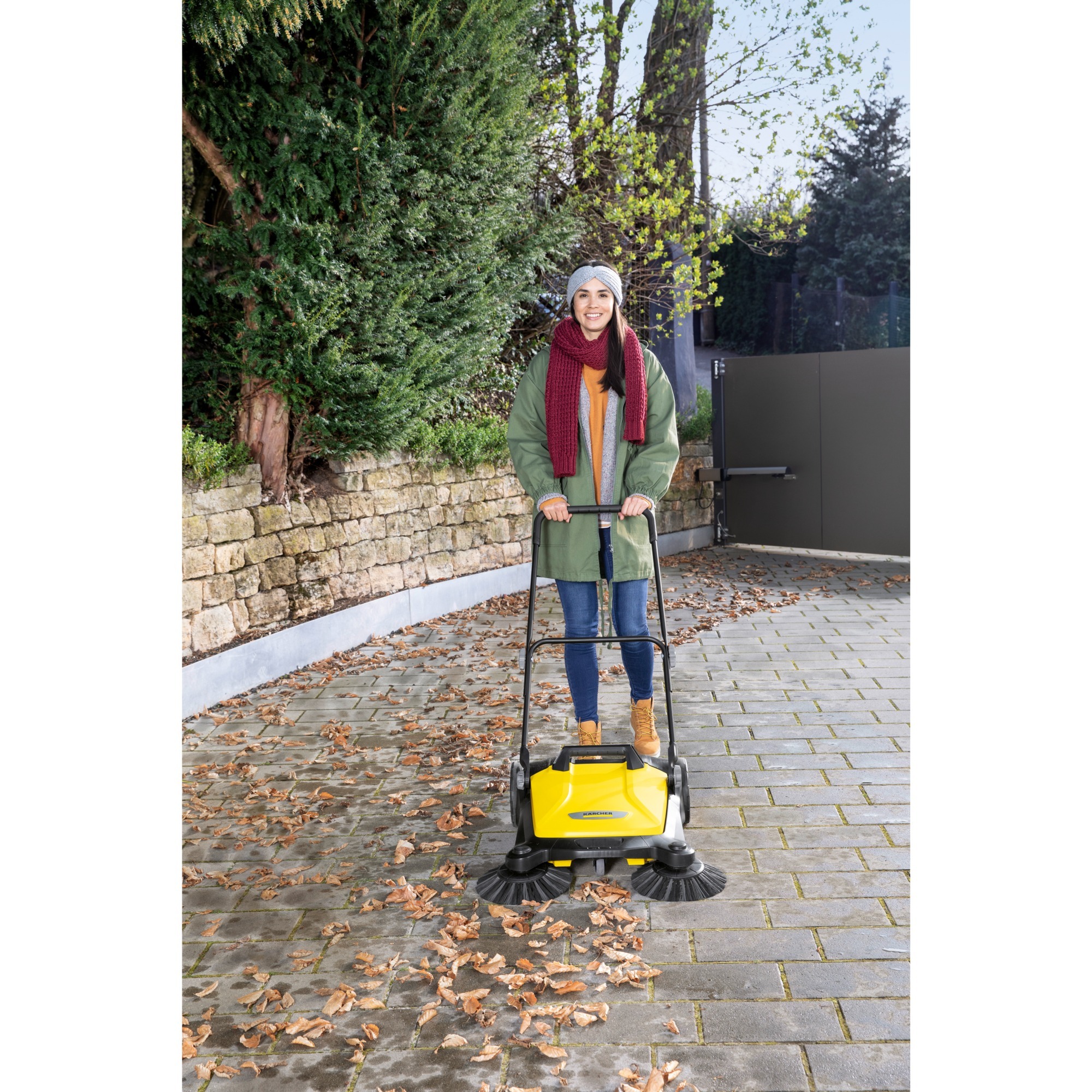 Kärcher Seitenbesen für feuchtes Kehrgut, für S 4 / S 4 Twin grau/schwarz, 2 Stück