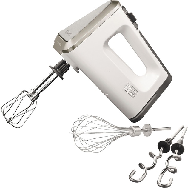 Krups Handmixer 3Mix 9000 GN9011 weiß/edelstahl, 500 Watt