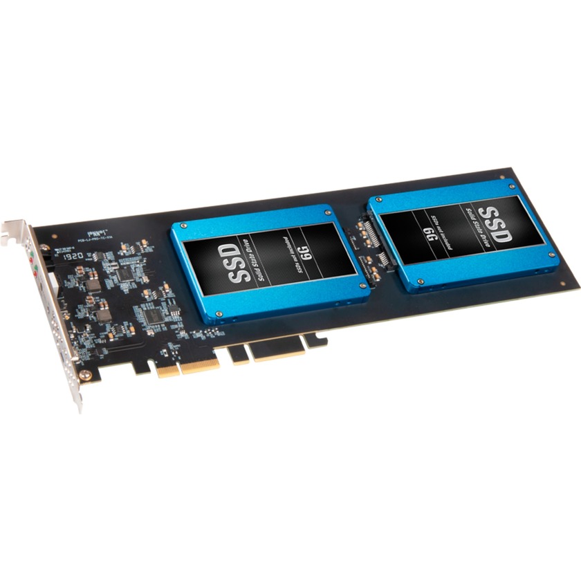 Sonnet Fusion Dual 2.5-Inch SSD RAID, RAID-Karte