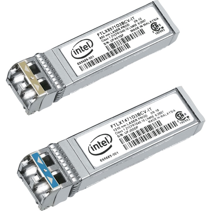 Intel® Ethernet SFP+ Optics, Transceiver 10-Gigabit