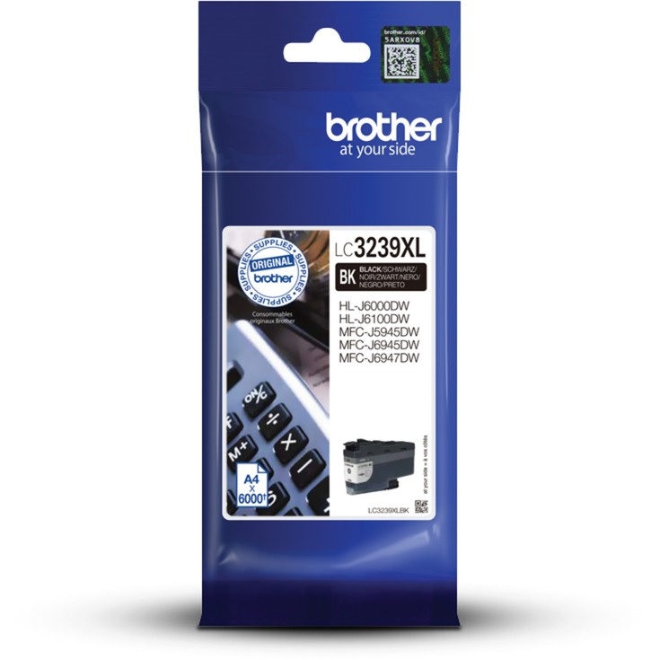 Brother Tinte schwarz LC-3239XLBK