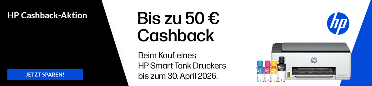 Drucker Smart Tank Cashback Januar - April 2026