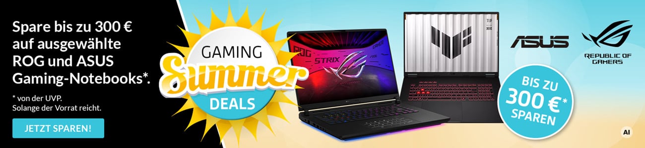 ASUS NB Gaming Summer Deals