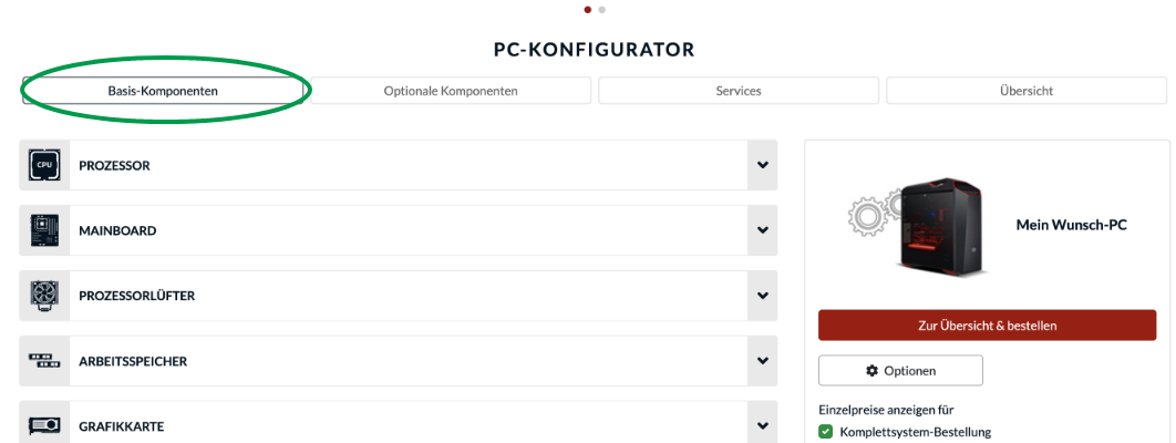 Die Basiskomponenten