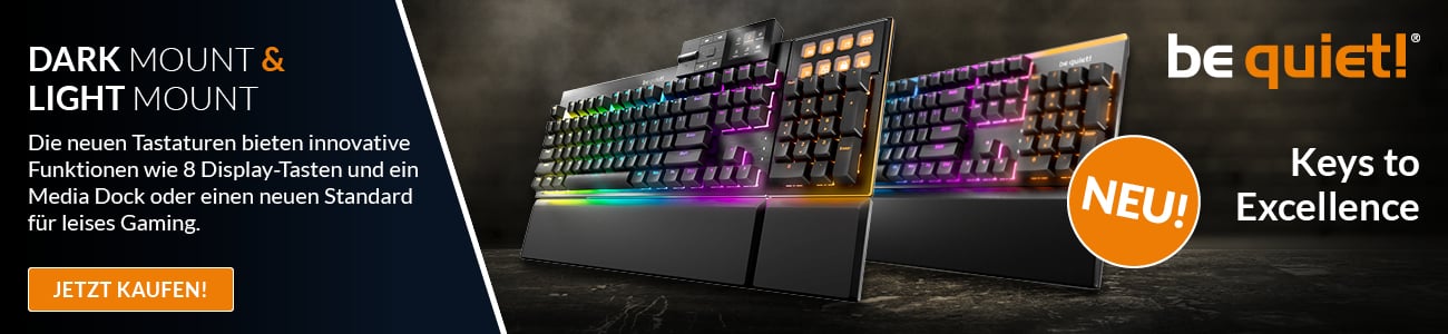 Launch Dark und Light Mount Tastaturen